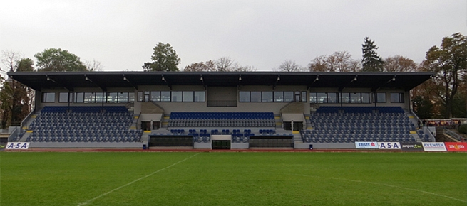 Městský stadion v Horním parku Znojmo